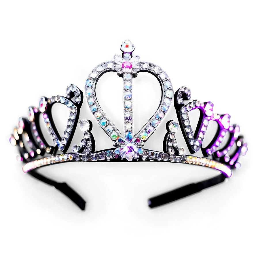 Led Light Tiara Png Skn85