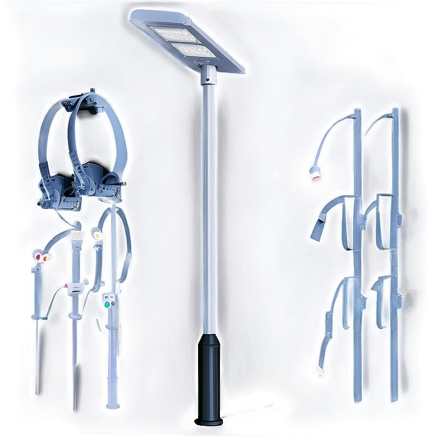 LED Street Light PNG 8 PNG with transparent background