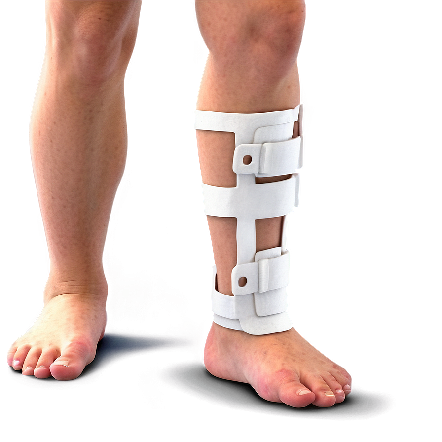 Leg Cast Realistic PNG 64 PNG with transparent background