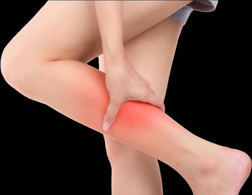 Leg Pain Indication Image