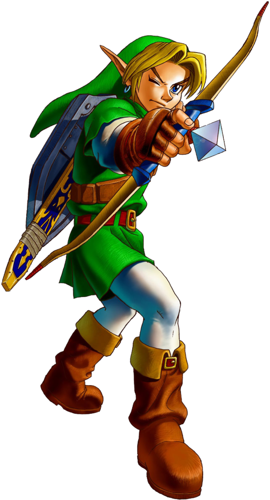 Legend Of Zelda Link Ocarina Of Time, HD Png Download PNG with transparent background