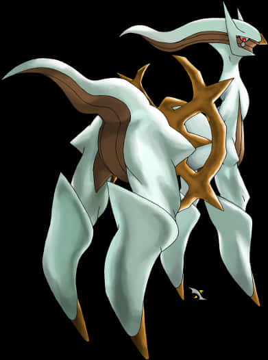 Legendary Pokemon Arceus Artwork