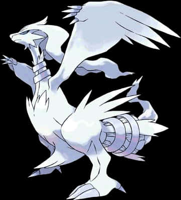 Legendary Pokemon Reshiram Illustration