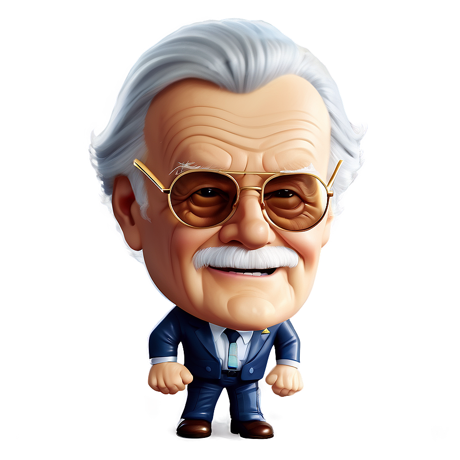 Legendary Stan Lee Illustration Png 34