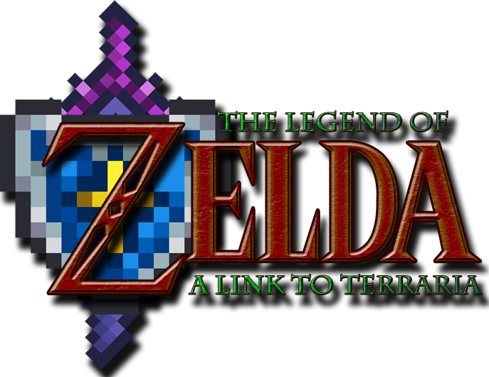 Legendof Zelda Linkto Terraria Logo