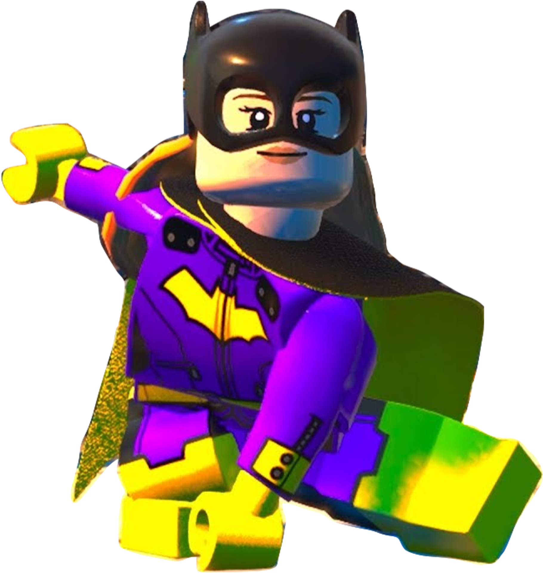 Lego Batgirl Action Pose