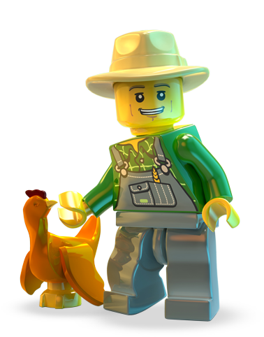 Chase Large Farmer - Lego City Undercover Chase Mccain Farmer, HD Png Download PNG with transparent background