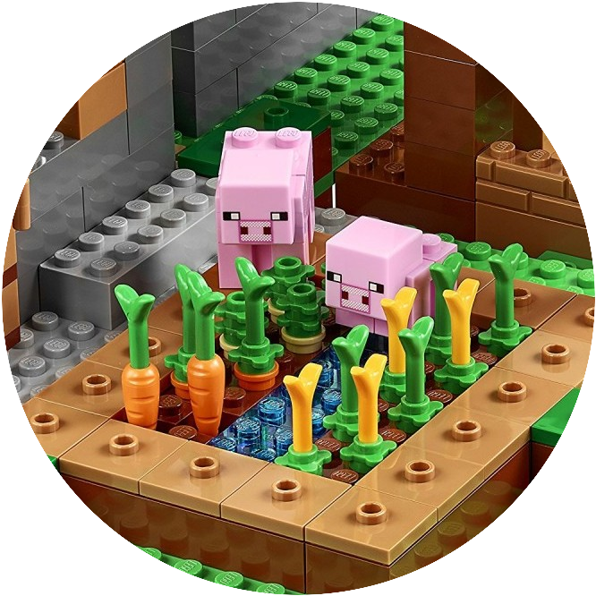 Lego_ Minecraft_ Pig_ Figures