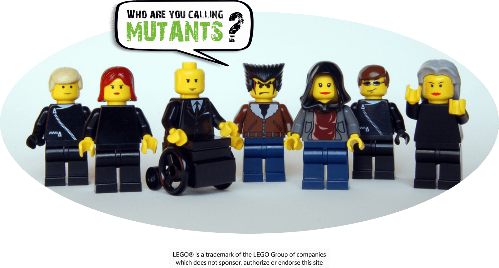 Lego Mutants Question Bubble