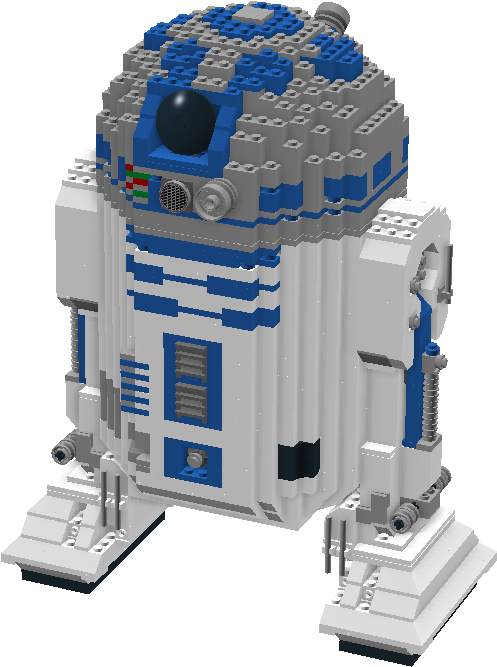 Lego R2 D2 Model