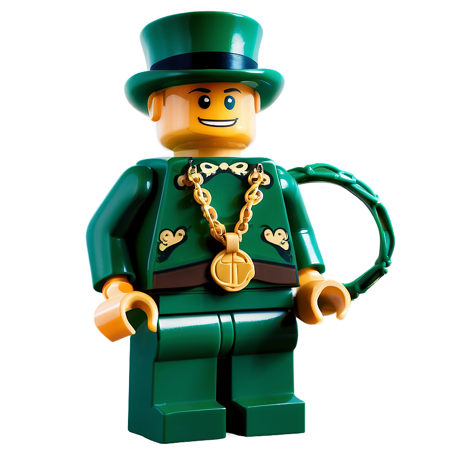 Lego St. Patrick's Day PNG wub PNG with transparent background