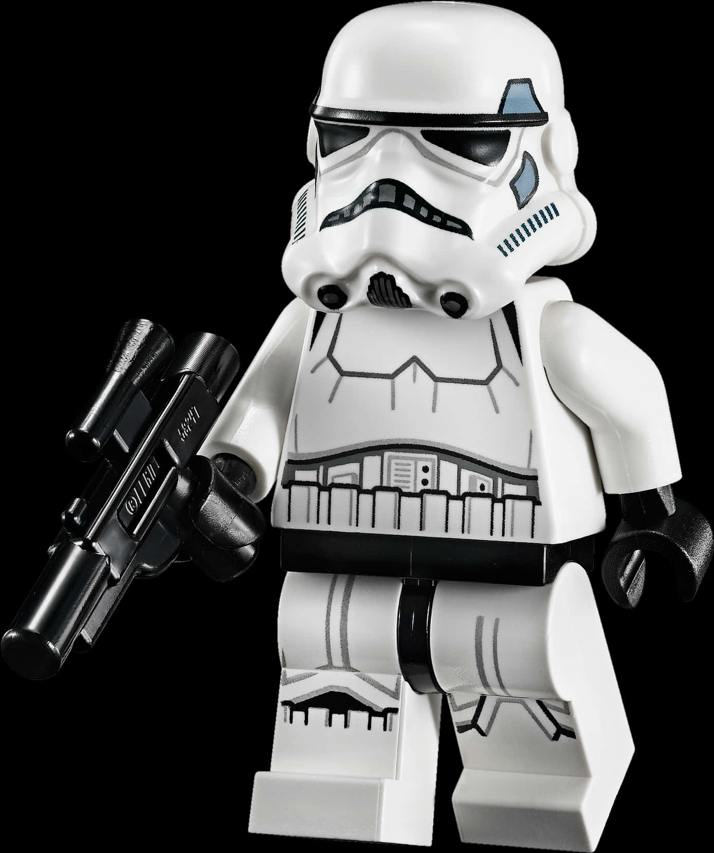 Lego Stormtrooper Portrait PNG with transparent background