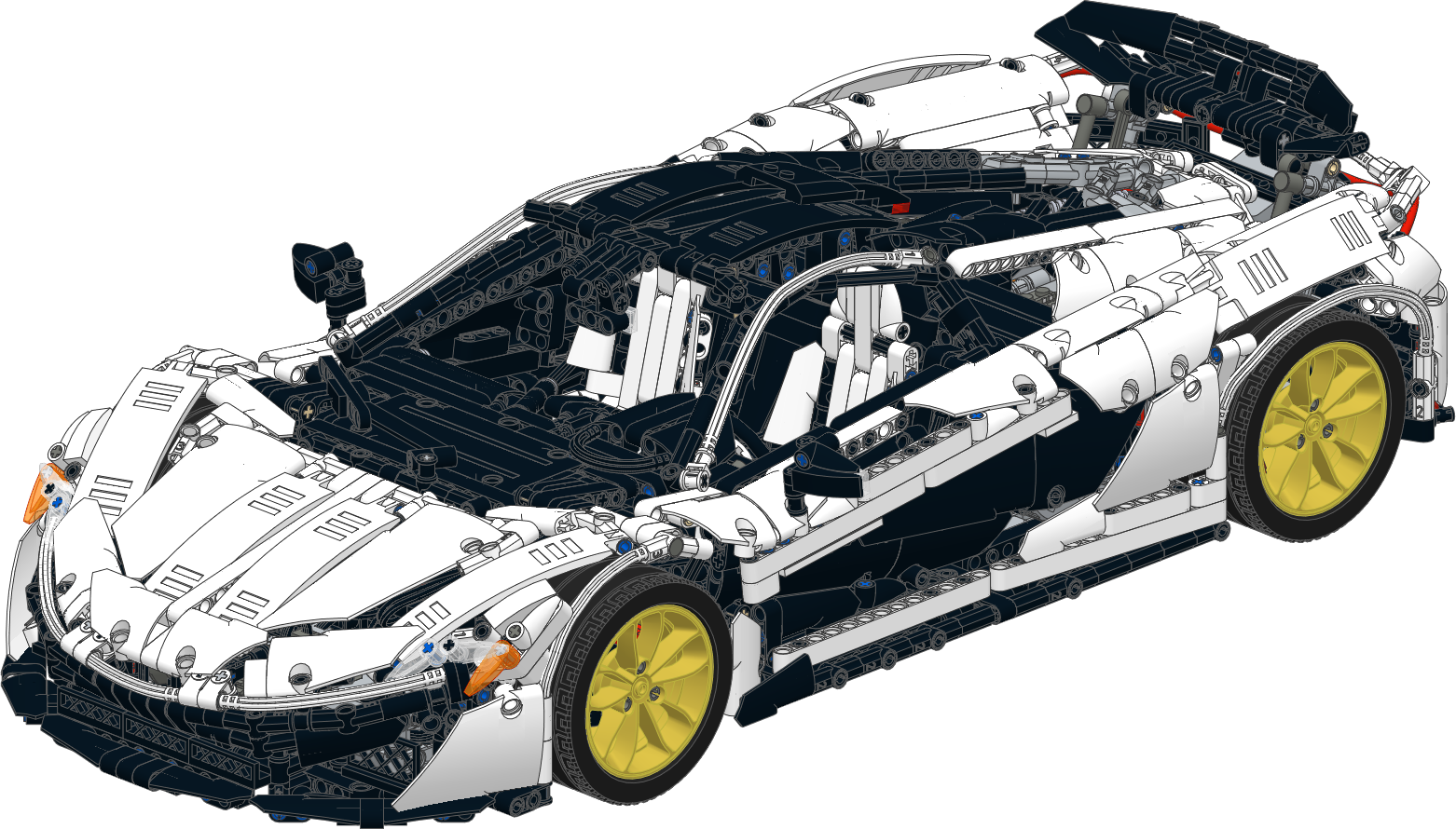 Lego Technic Mclaren Instructions P1, HD Png Download PNG with transparent background