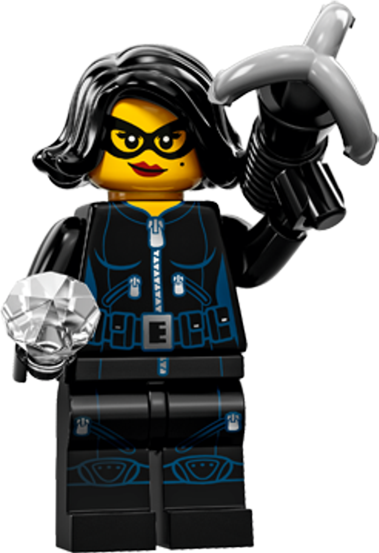 Lego Thief With Diamondand Crowbar