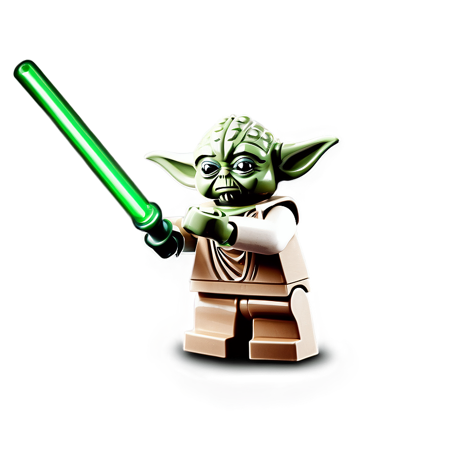 Lego Yoda Brick Figure Png Eoi