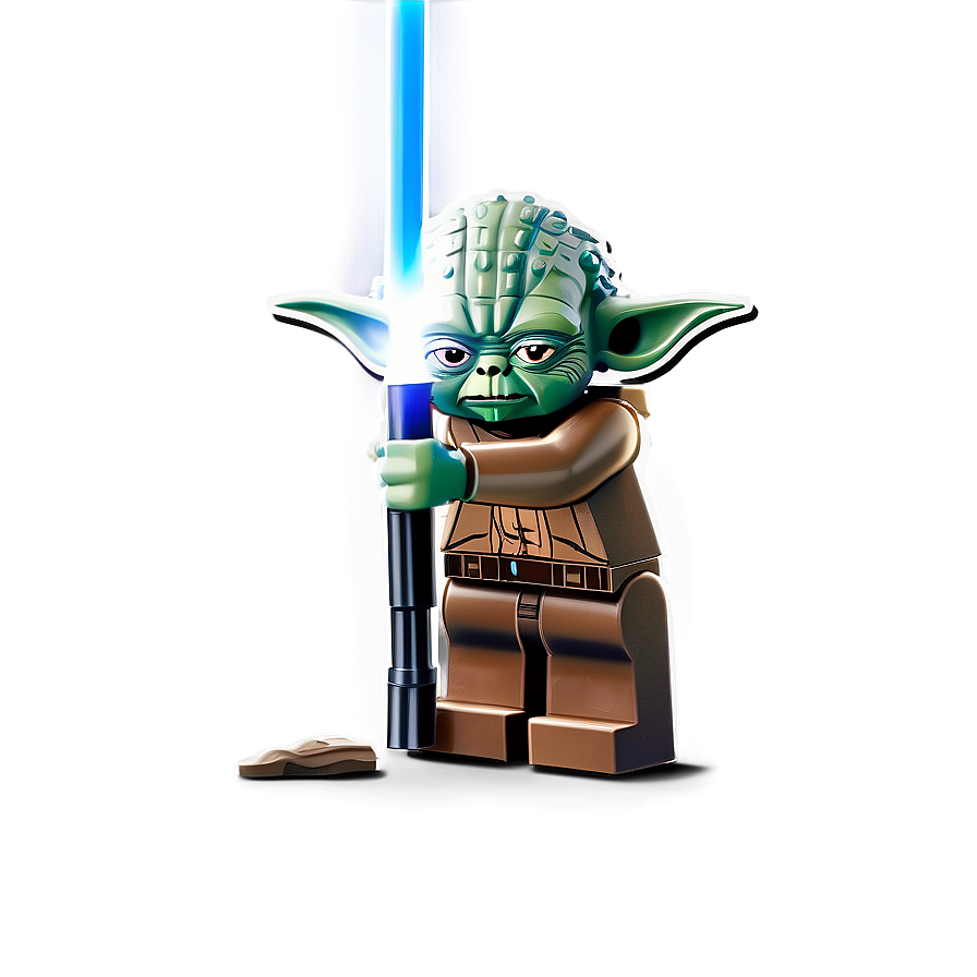 Lego Yoda Scene Construction Png 06282024