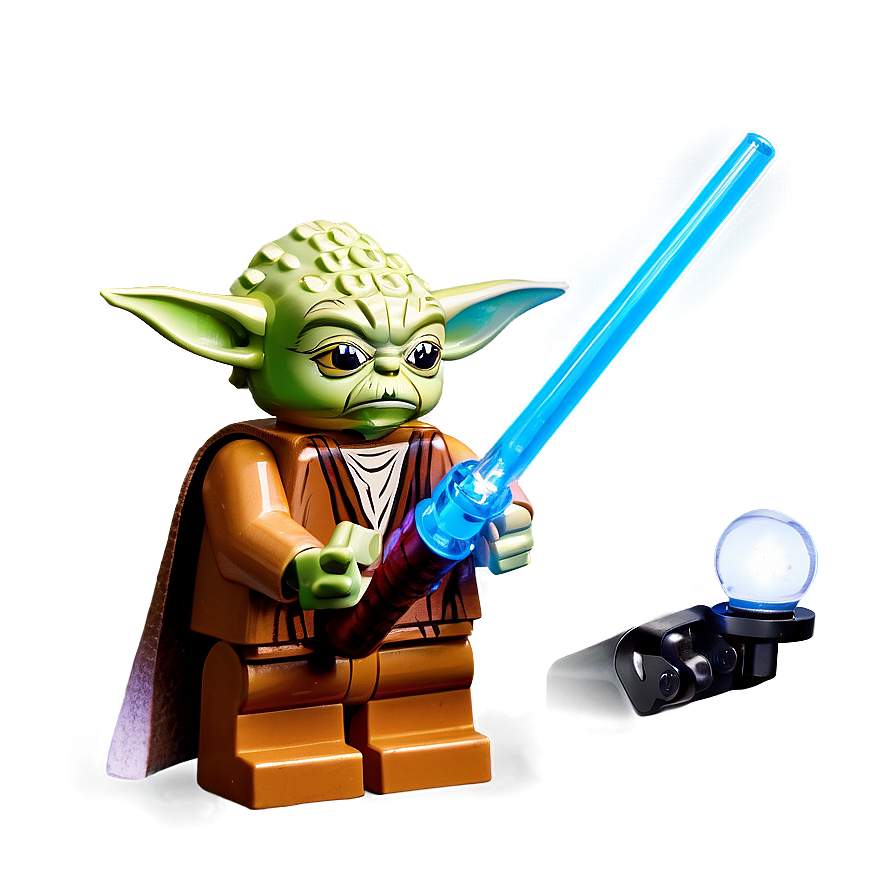 Lego Yoda Set Display Png 52