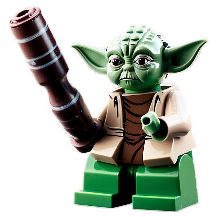 Lego Yoda Set Display Png Gjo