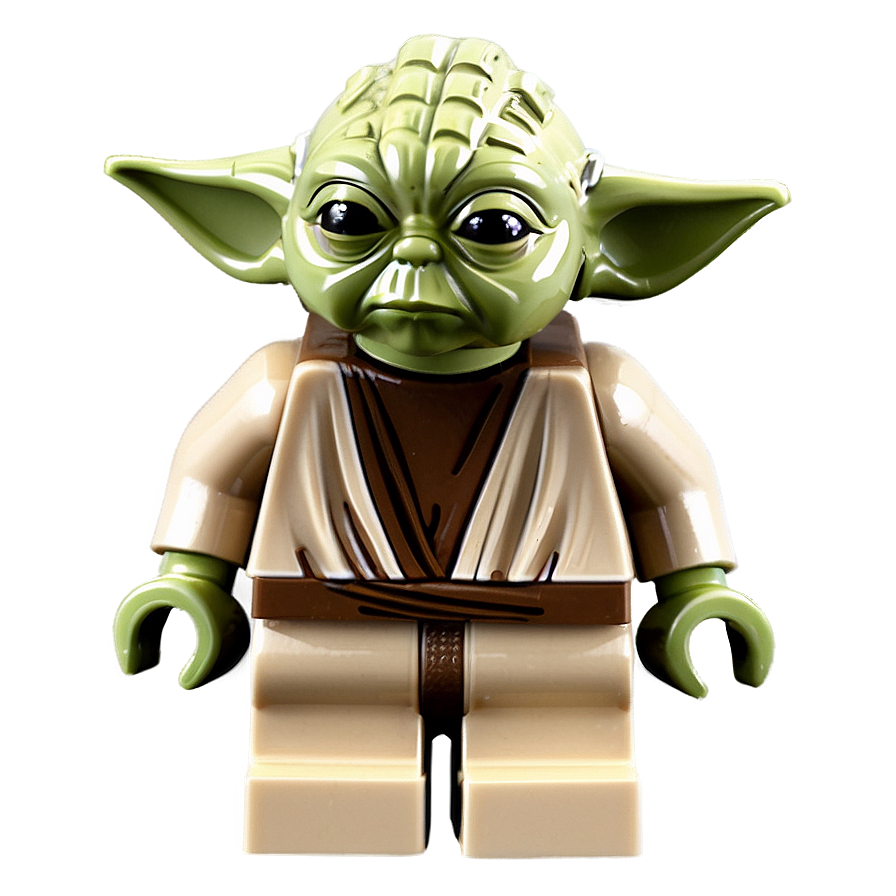 Lego Yoda Set Display Png Mwe