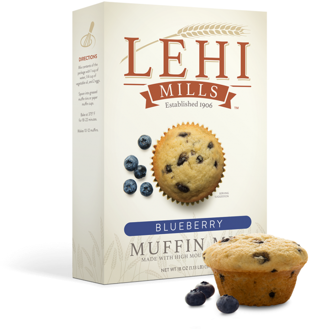 Lehi Mills Muffin Mix, HD Png Download PNG with transparent background