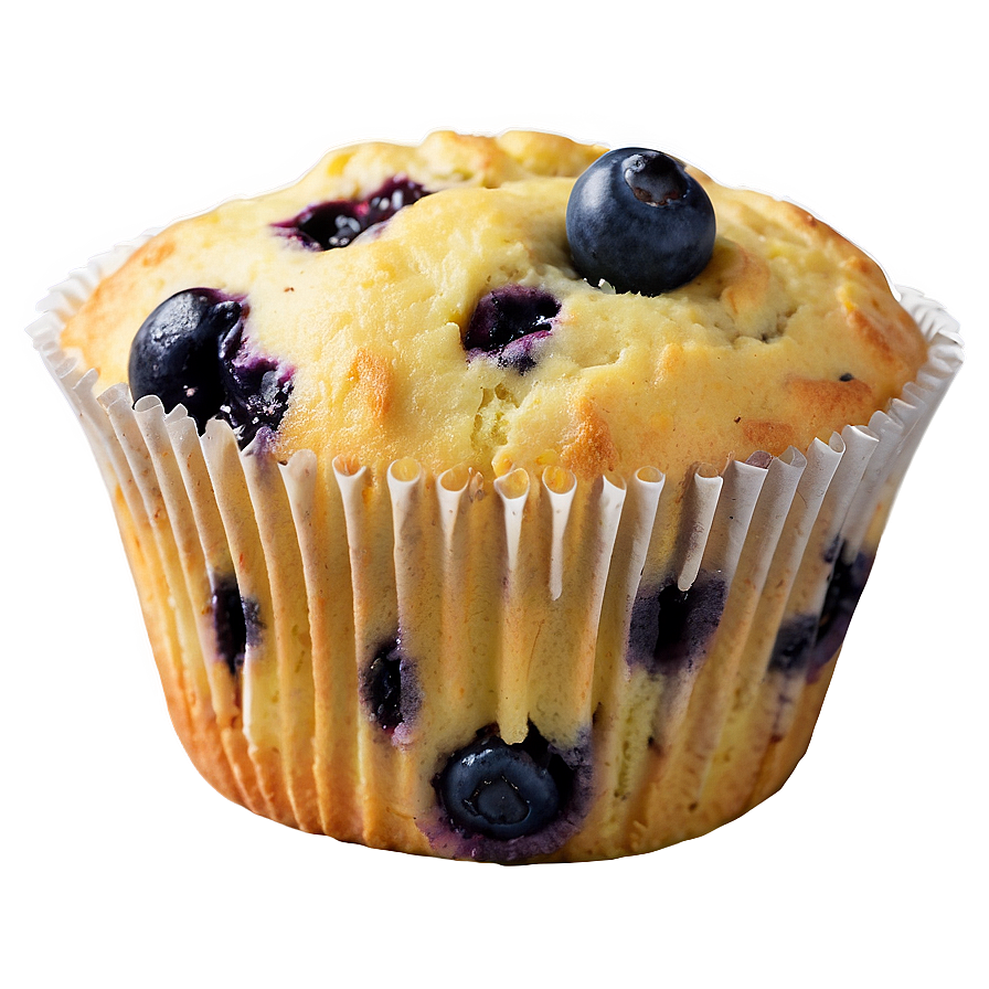 Lemon Blueberry Muffin PNG mdy91 PNG with transparent background