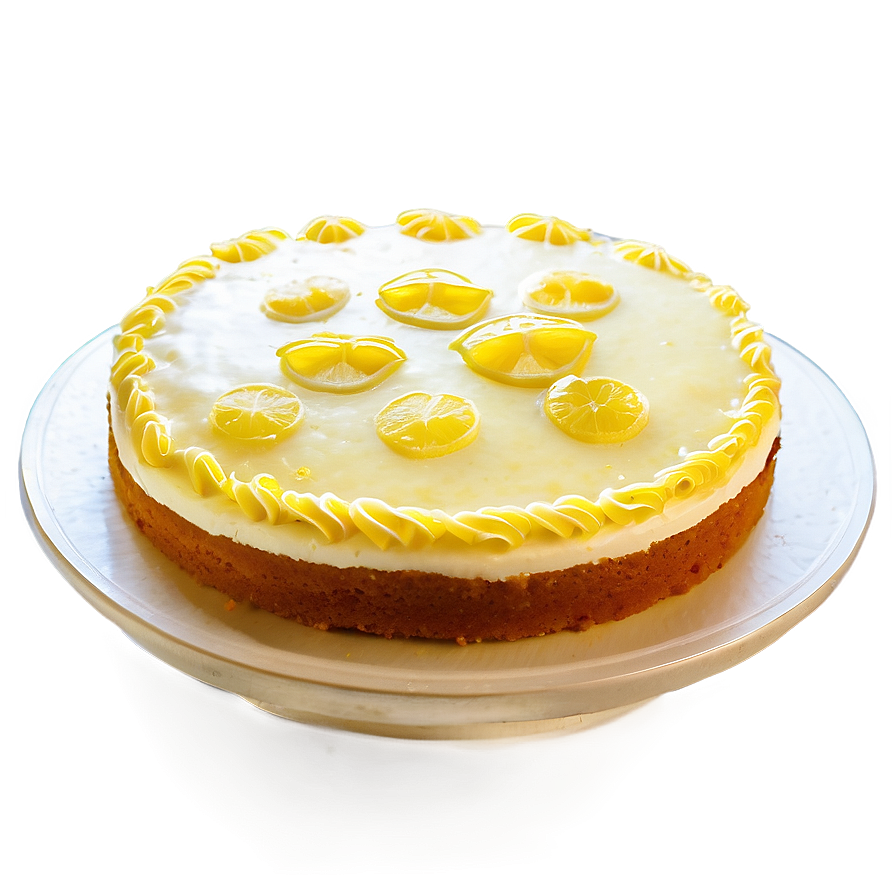 Lemon Cake Png 05042024