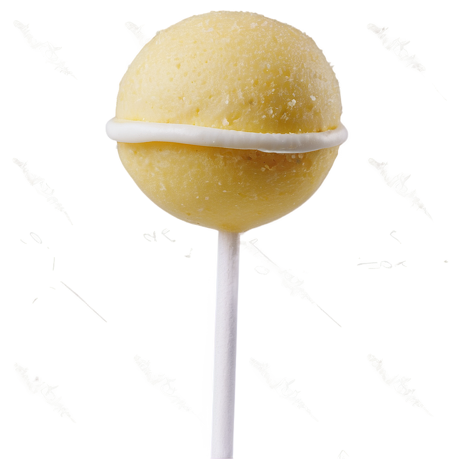 Lemon Cake Pop Png 06212024