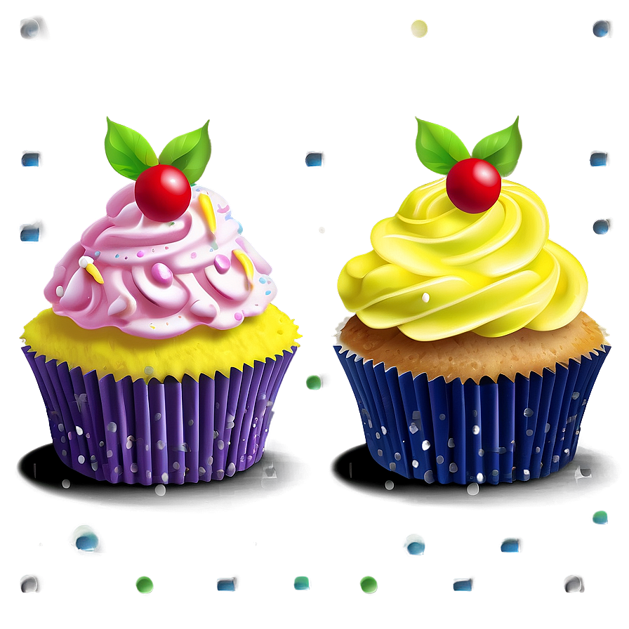 Lemon Cupcake Png 05032024