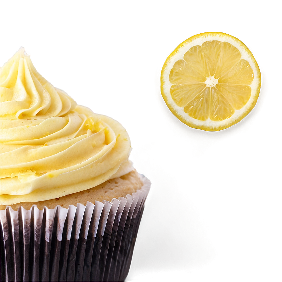 Lemon Cupcakes Png Tjy