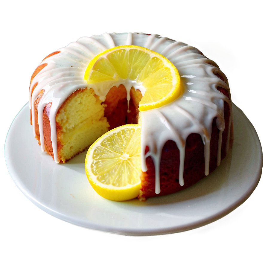 Lemon Drizzle Cake Png 05042024