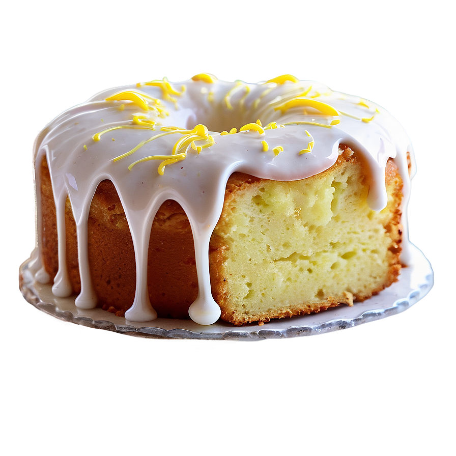 Lemon Drizzle Cake Png Qfi57