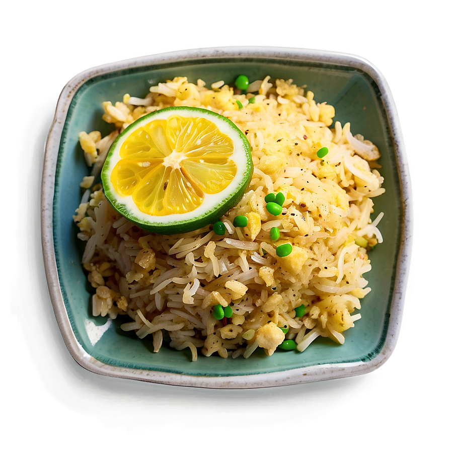 Lemon Fried Rice PNG qgo16 PNG with transparent background