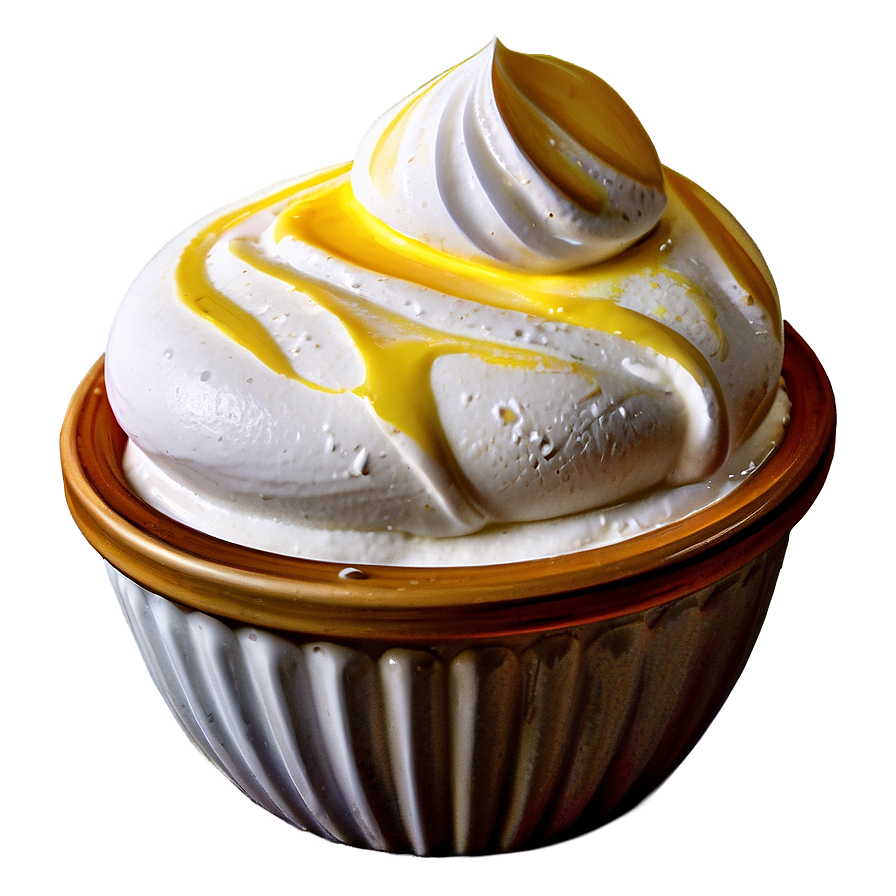 Lemon Meringue Ice Cream Sundae Png Xto43