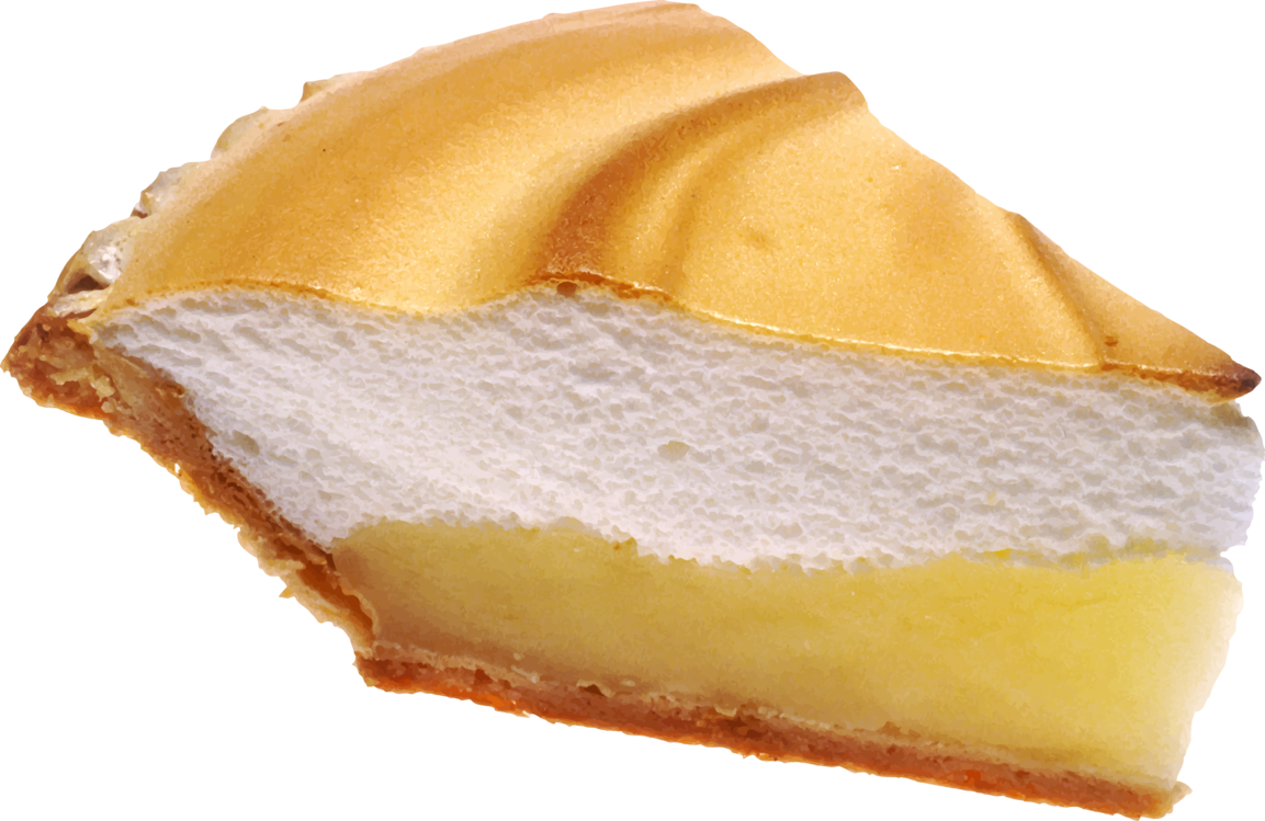 Lemon Meringue Pie Slice