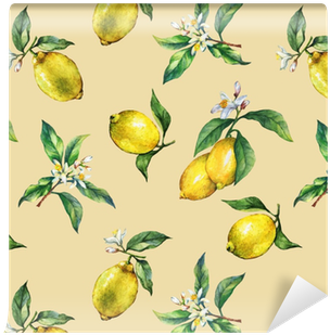 Lemon Pattern Background