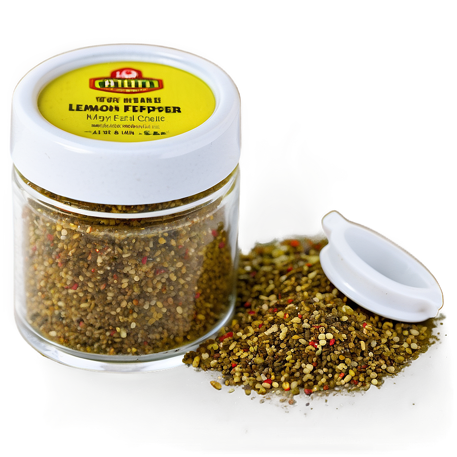 Lemon Pepper Seasoning PNG gkg PNG with transparent background