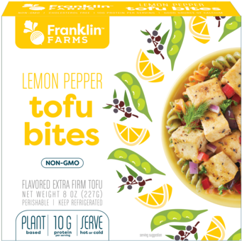 Lemon Pepper Tofu Bites Packaging