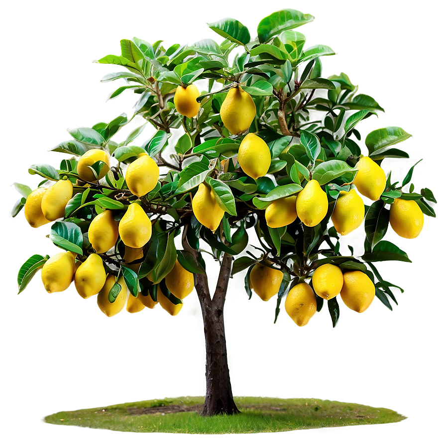 Lemon Tree On Hill Png 77