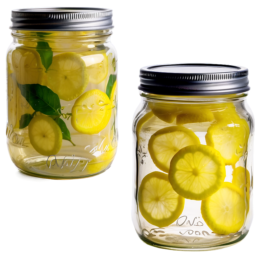 Lemonade Mason Jar Serve Png 05252024