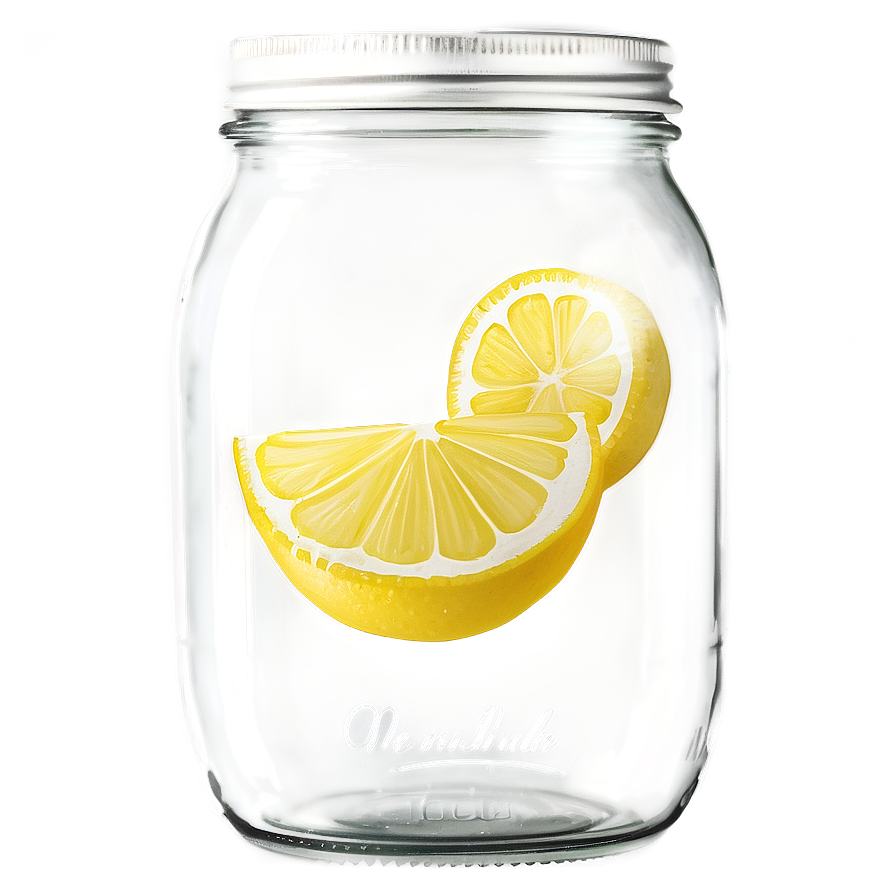 Lemonade Mason Jar Serve Png Gwj3