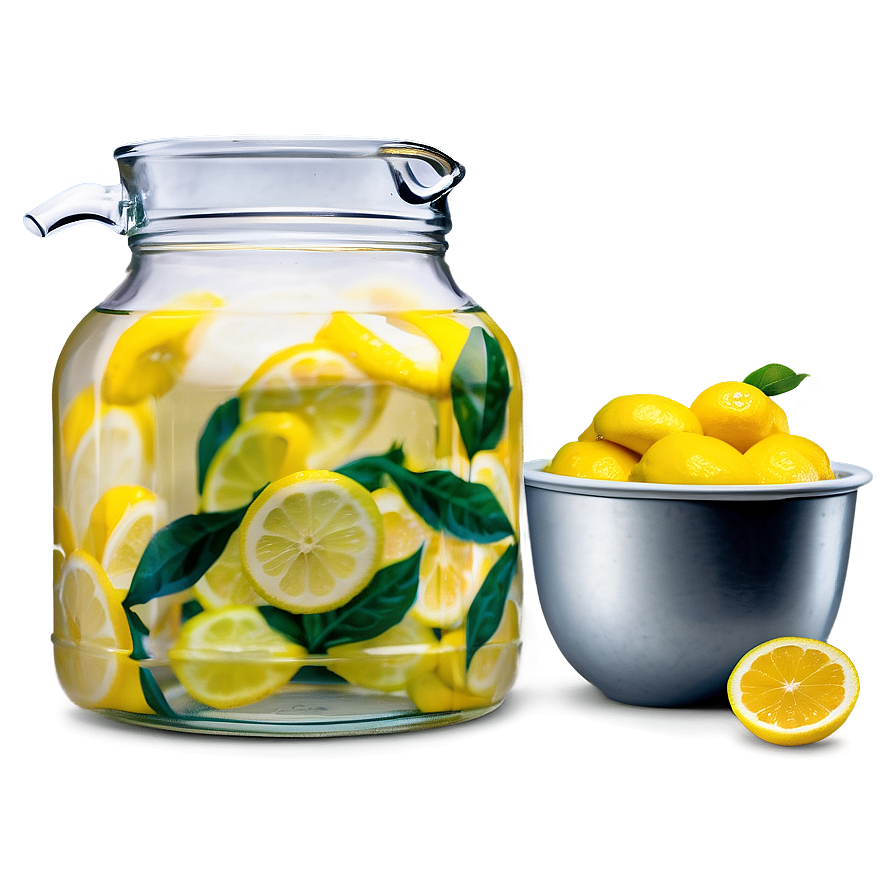 Lemonade Party Pitcher Png 05252024