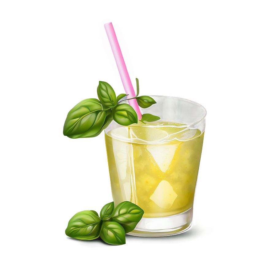 Lemonade With Basil Png 05252024