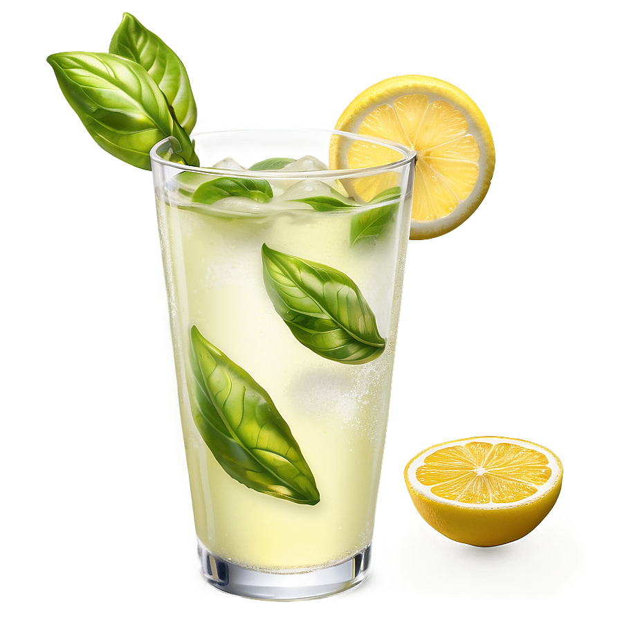 Lemonade With Basil Png 05252024