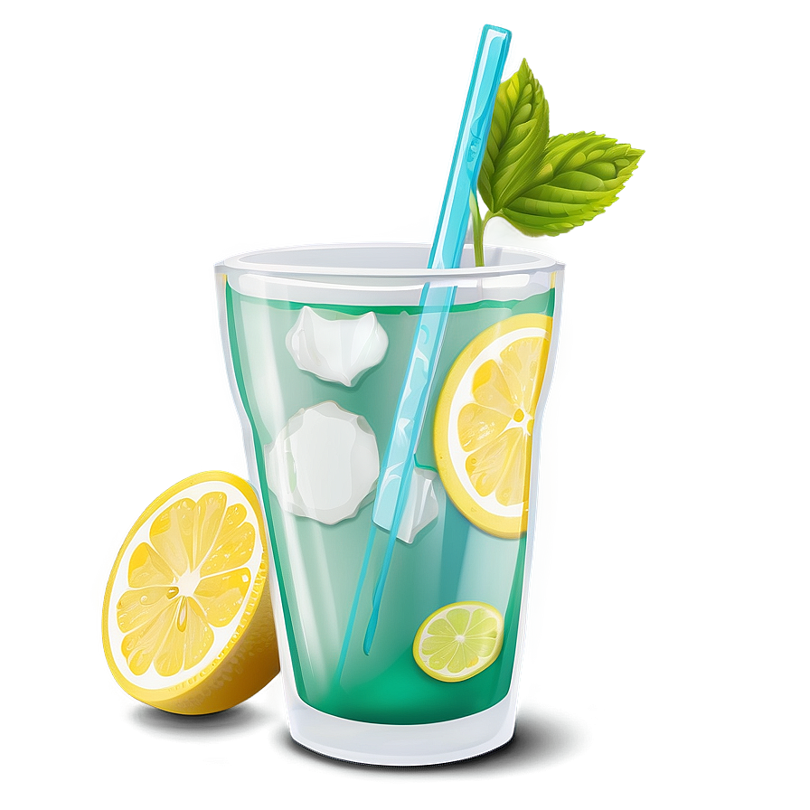 Lemonade With Fresh Mint Png Tuc