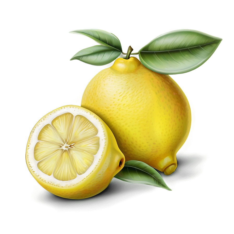 Lemons Drawing Png 06122024