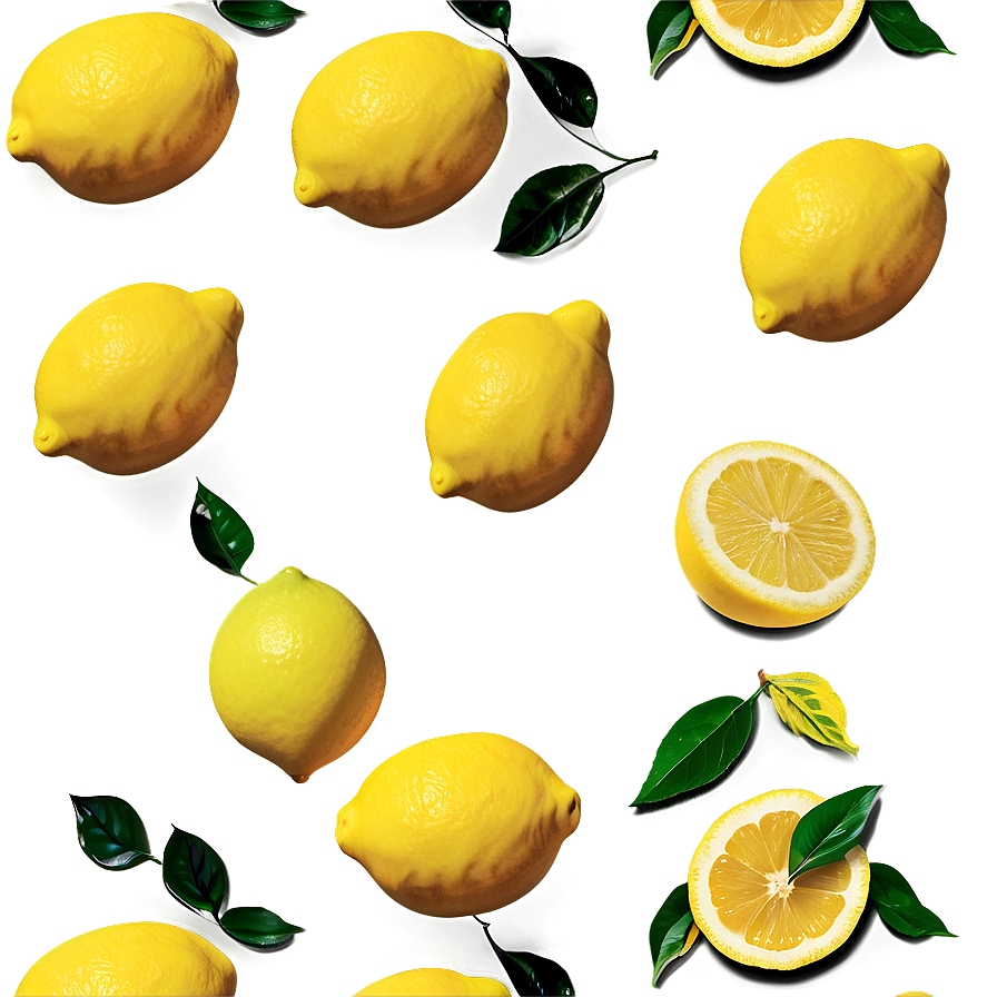 Lemons Pattern Png 96