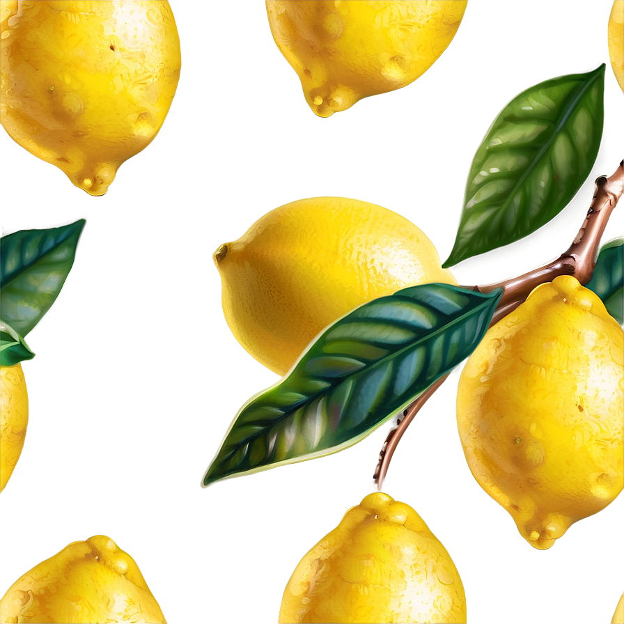 Lemons Vector Png Hxs