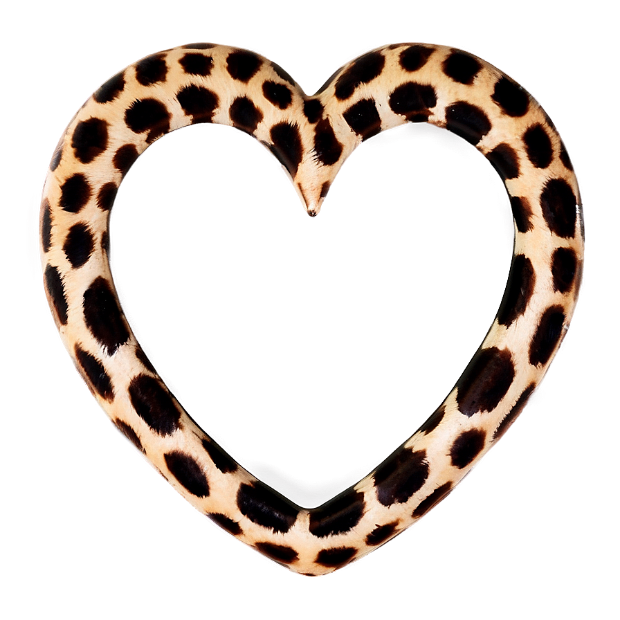 Leopard Heart Romance Png 06282024