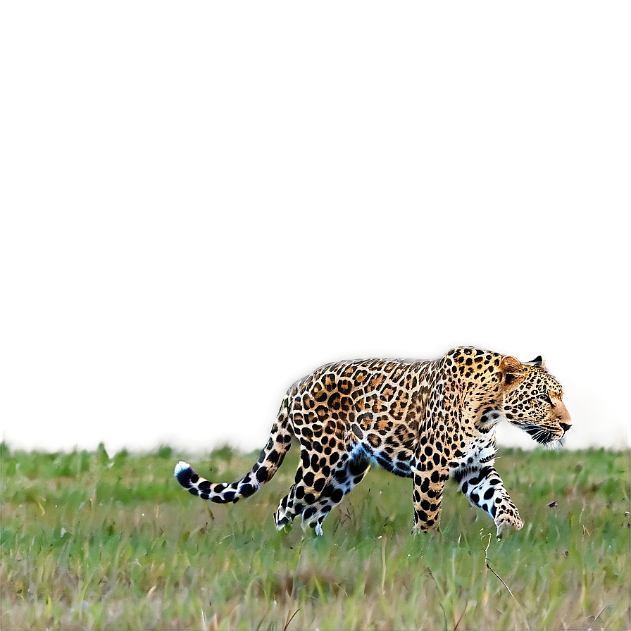 Leopard On Prowl Png 06112024