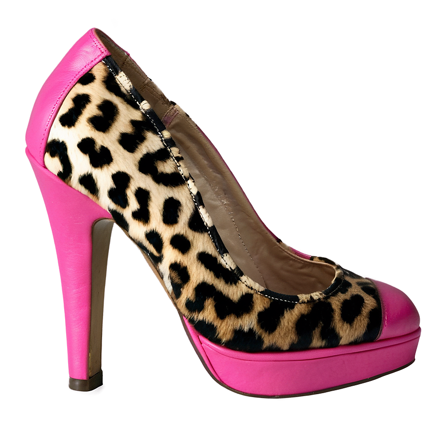 Leopard Print High Heels PNG 39 PNG with transparent background